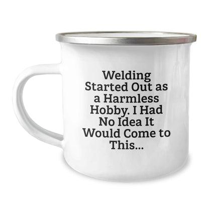 Funny Welding Quotes Gifts from Friends for Welding Lovers, Graduation Unique Mugs, Camping Mug for Welding Enthusiasts, Men, Women, Friends, Coworkers, Family - Image 1