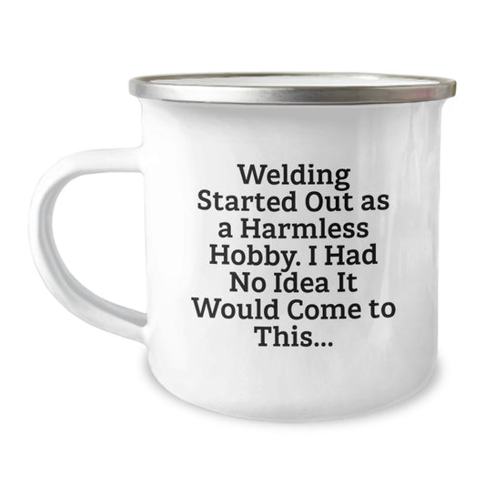 Funny Welding Quotes Gifts from Friends for Welding Lovers, Graduation Unique Mugs, Camping Mug for Welding Enthusiasts, Men, Women, Friends, Coworkers, Family - Image 1