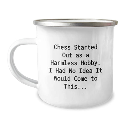 Funny Chess Gifts for Graduation - Camping Mug for Chess Enthusiasts - Gifts from Friends for Men, Women, or Family - Unique Graduation Gifts - Image 1