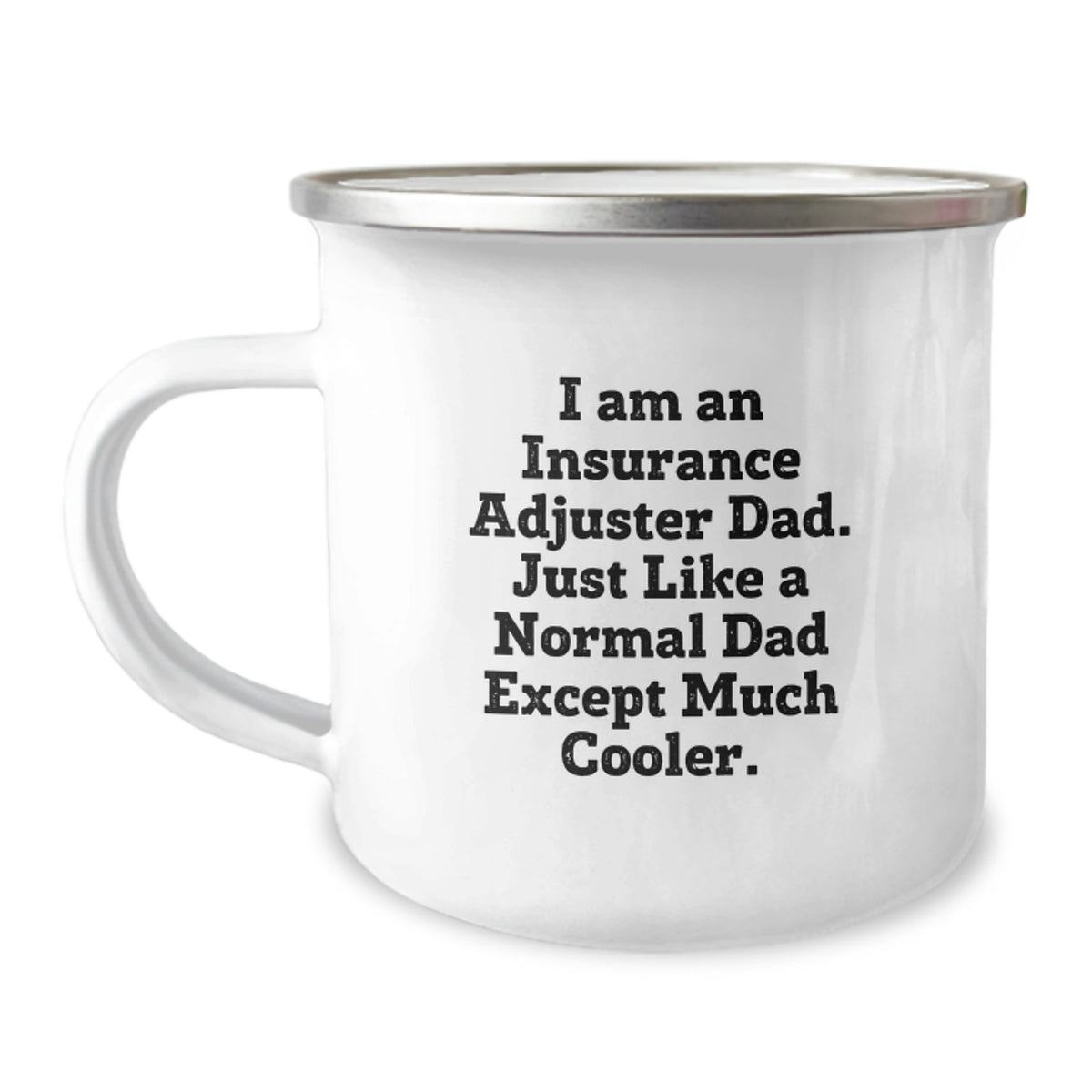 Insurance Adjuster Keepsake Camping Mug Birthday Gift for Him - Image 1