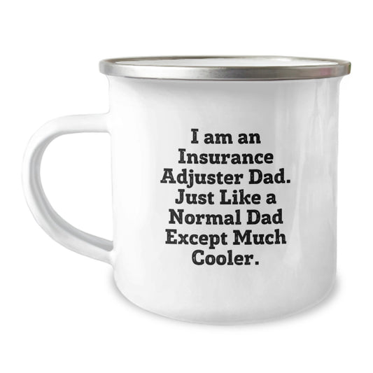 Insurance Adjuster Keepsake Camping Mug Birthday Gift for Him - Image 1