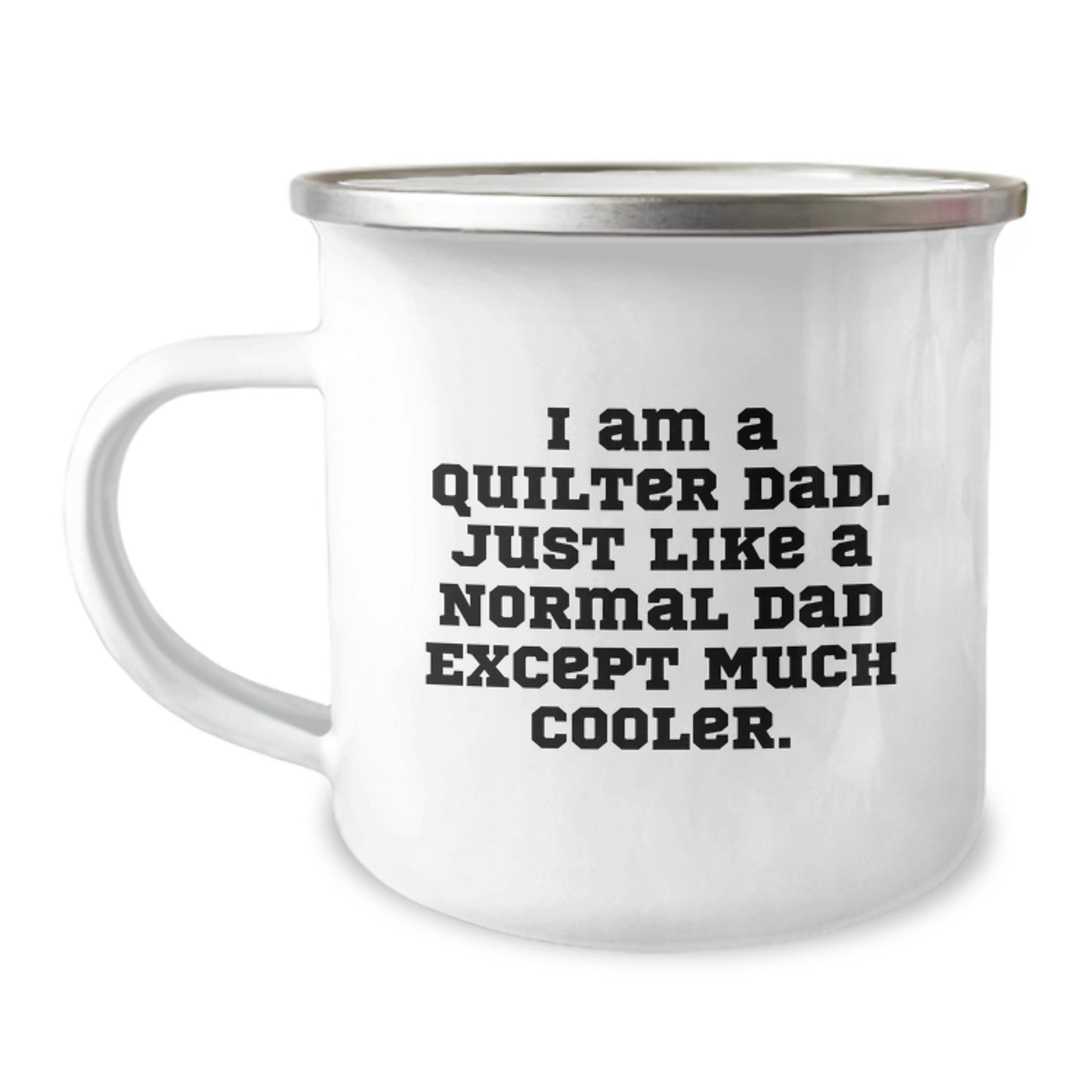Quilter Camping Mug Surprise for Her Birthday Gift Present - Image 1
