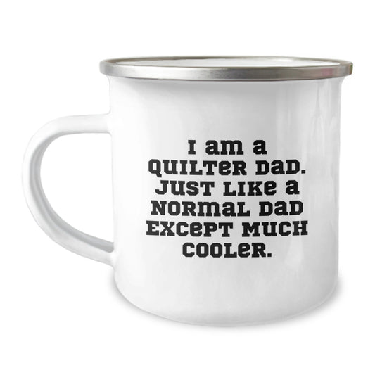 Quilter Camping Mug Surprise for Her Birthday Gift Present - Image 1