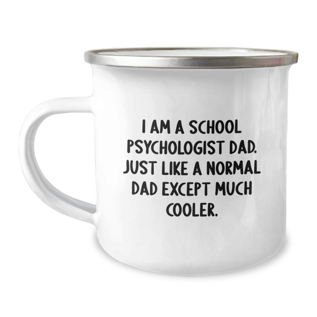 School Psychologist Keepsake Camping Mug for Him Birthday Gift – Cool - Image 1