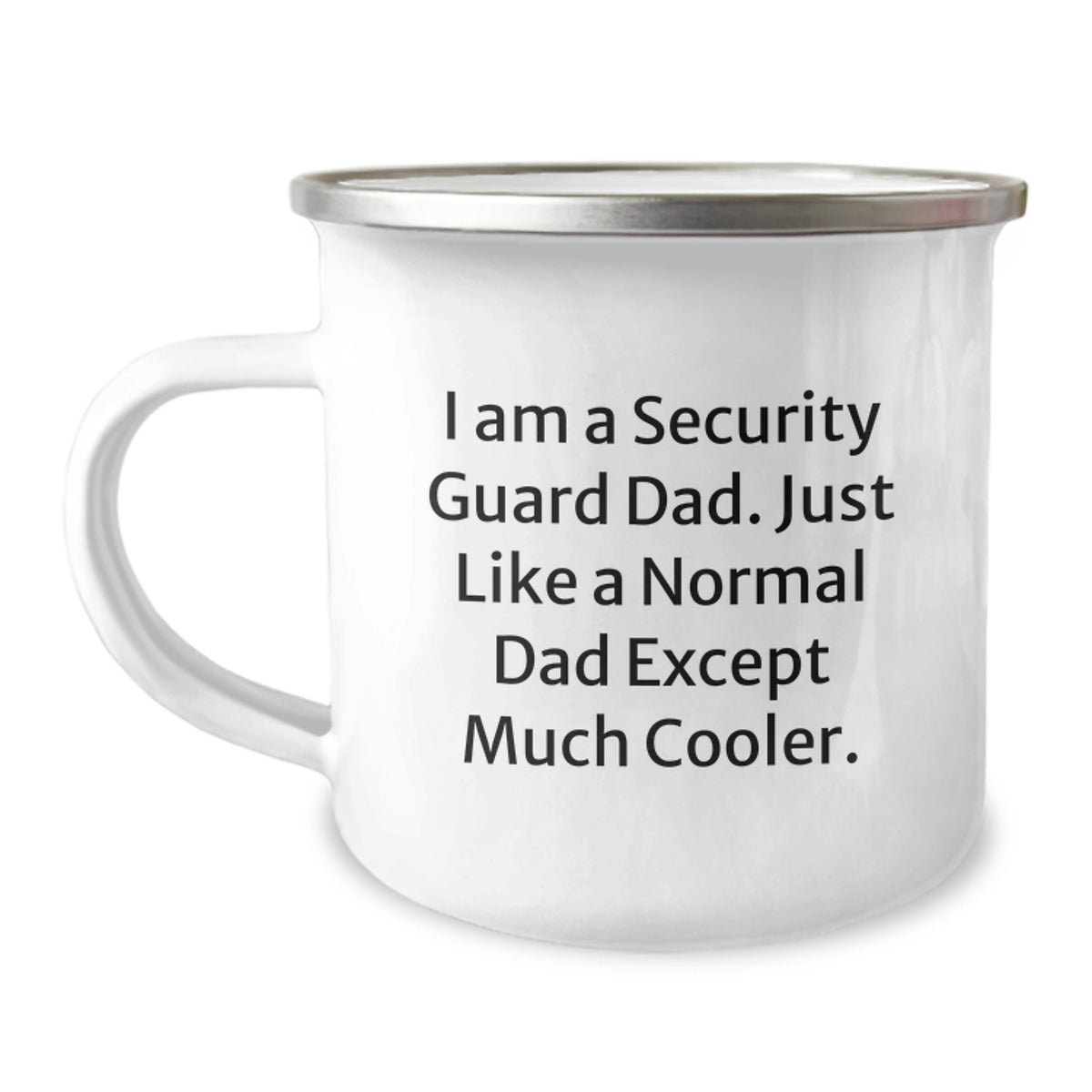 Security Guard Dad Gifts - 'I Am A Security Guard Dad' Funny Camping Mug for Security Guard Men Graduation Unique Gifts - Image 1