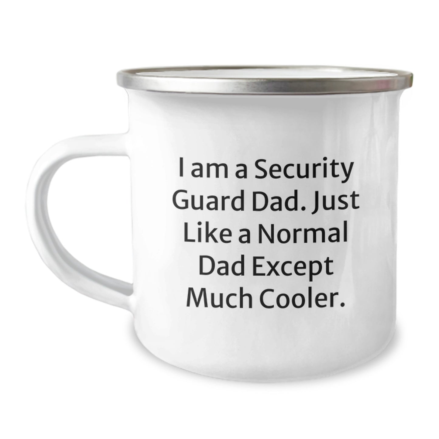Security Guard Dad Gifts - 'I Am A Security Guard Dad' Funny Camping Mug for Security Guard Men Graduation Unique Gifts - Image 1