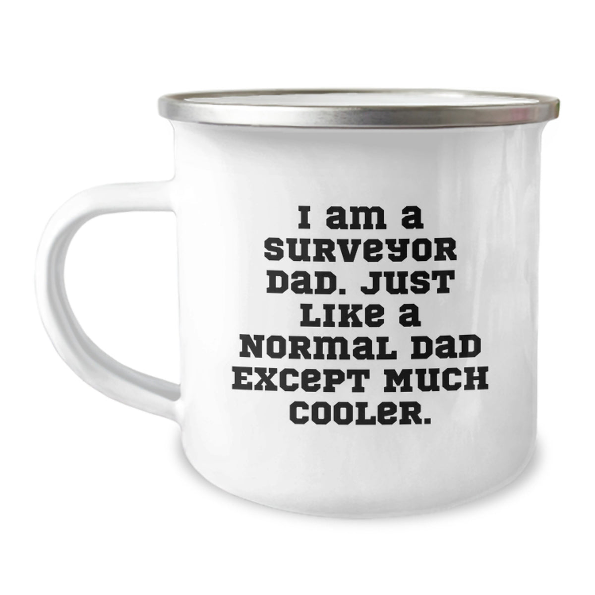 Surveyor Keepsake Camping Mug Birthday Gift for Him Dad Cool - Image 1