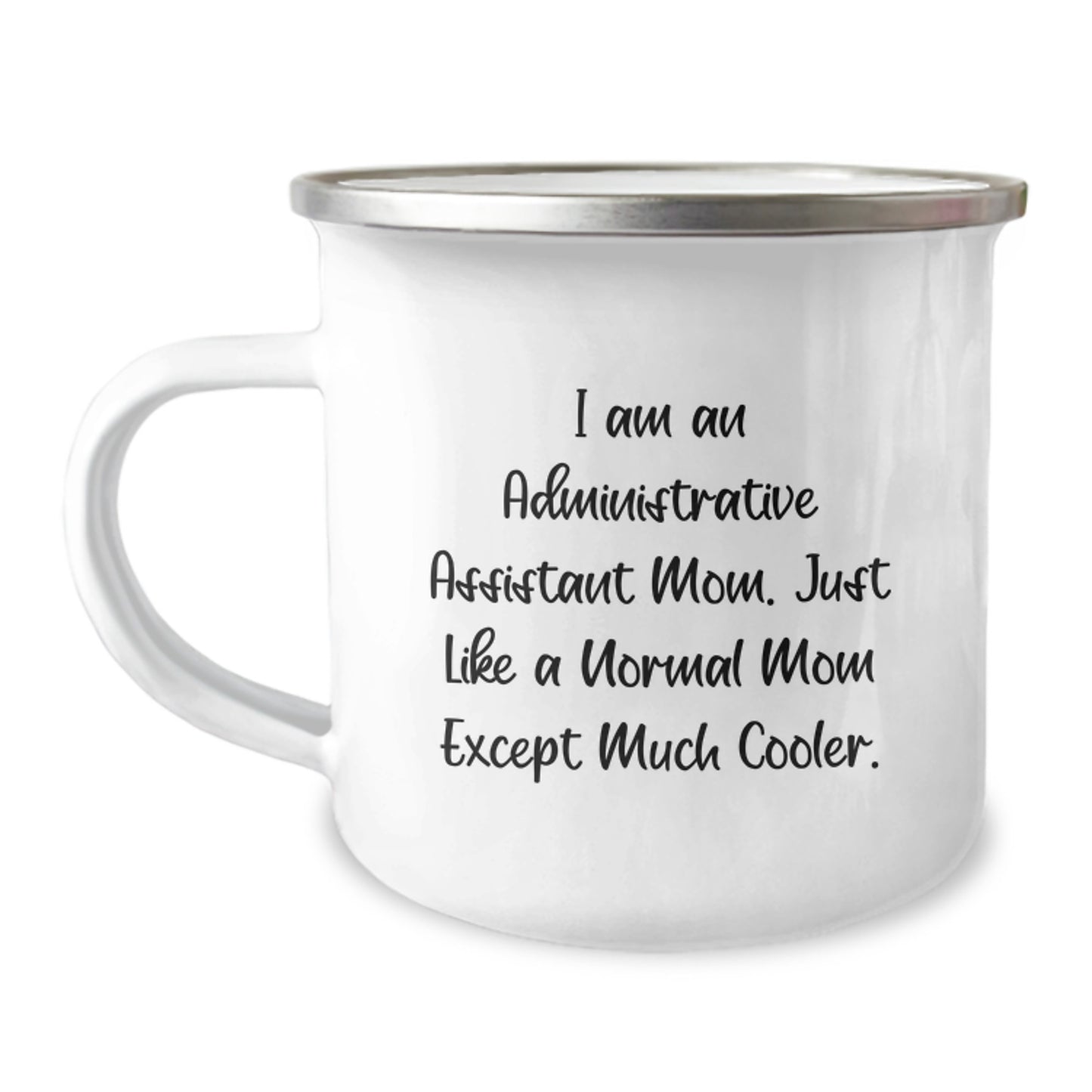 Administrative Assistant Keepsake Camping Mug for Him Birthday Gift - Image 1