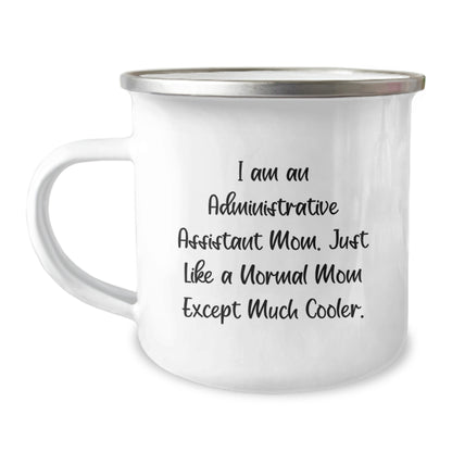 Administrative Assistant Keepsake Camping Mug for Him Birthday Gift - Image 1