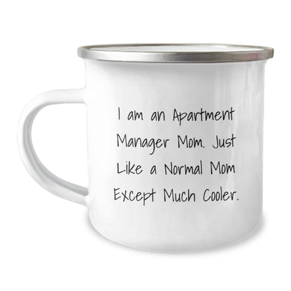 Gifts from Family to Apartment Manager Mom Funny Graduation Unique Gifts Camping Mug for Her - Image 1