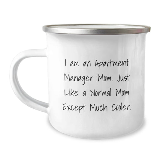 Gifts from Family to Apartment Manager Mom Funny Graduation Unique Gifts Camping Mug for Her - Image 1