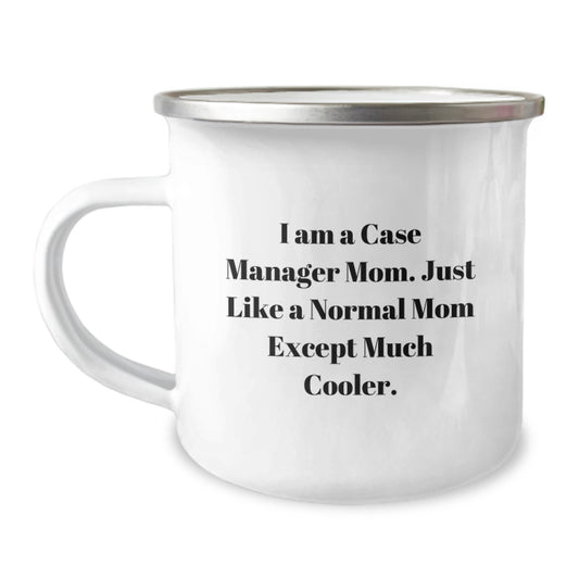 Case Manager Keepsake Camping Mug for Him Birthday Gift Cool Fun - Image 1