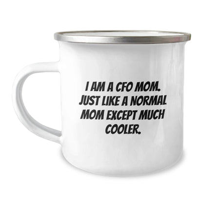 Cfo Mom Keepsake Camping Mug for Him Birthday Gift - Image 1