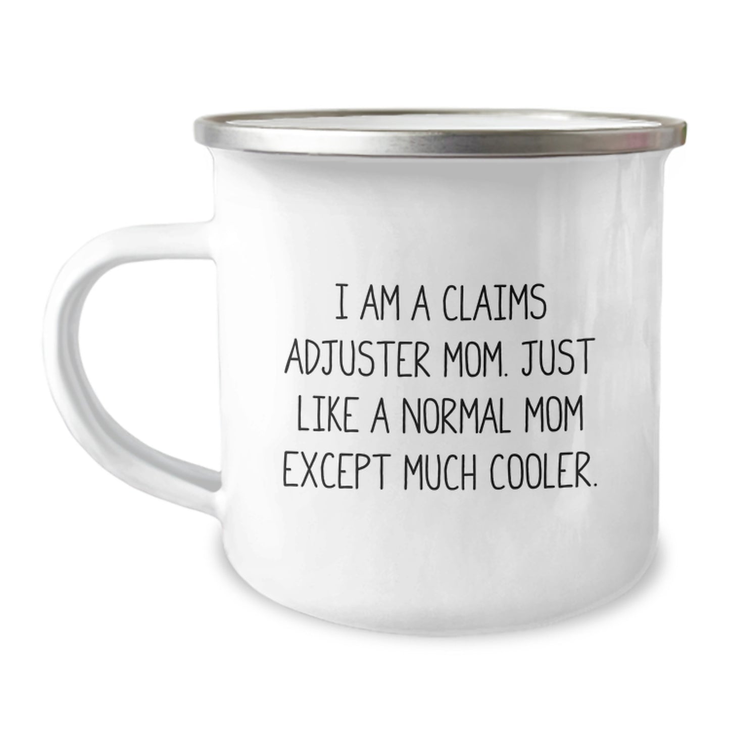 Birthday Gift Claims Adjuster Mom Camping Mug for Her Present - Image 1