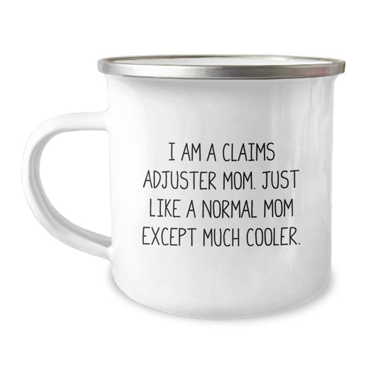 Birthday Gift Claims Adjuster Mom Camping Mug for Her Present - Image 1