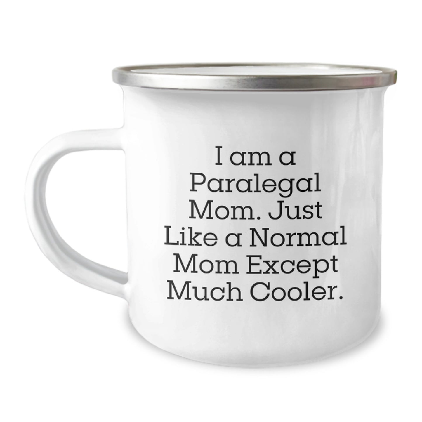 Paralegal Mom Camping Mug Gift - A Cool Mom Keepsake - Image 1
