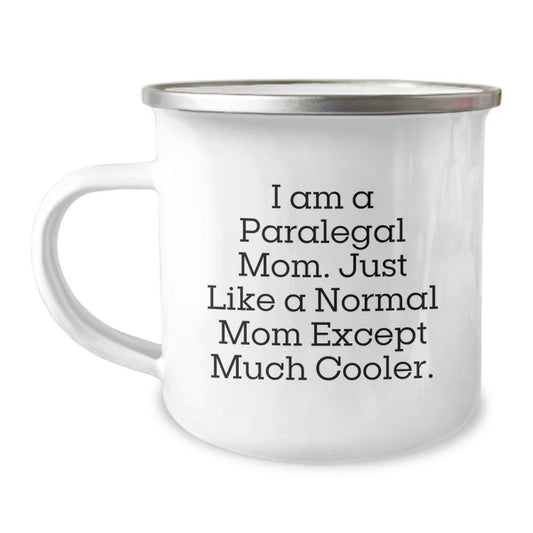 Paralegal Mom Camping Mug Gift - A Cool Mom Keepsake - Image 1