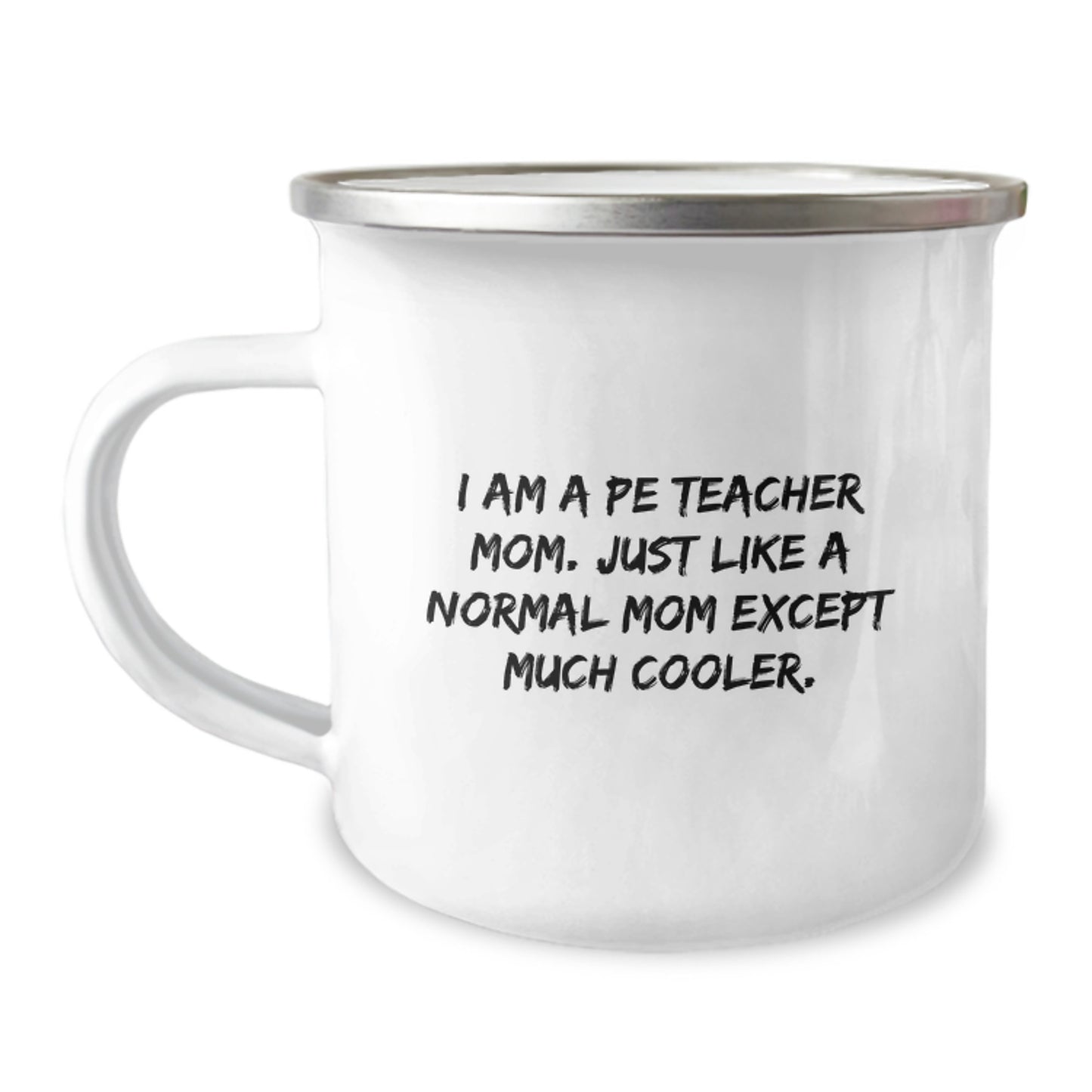 Birthday Gift for Her PE Teacher Camping Mug Present - Image 1