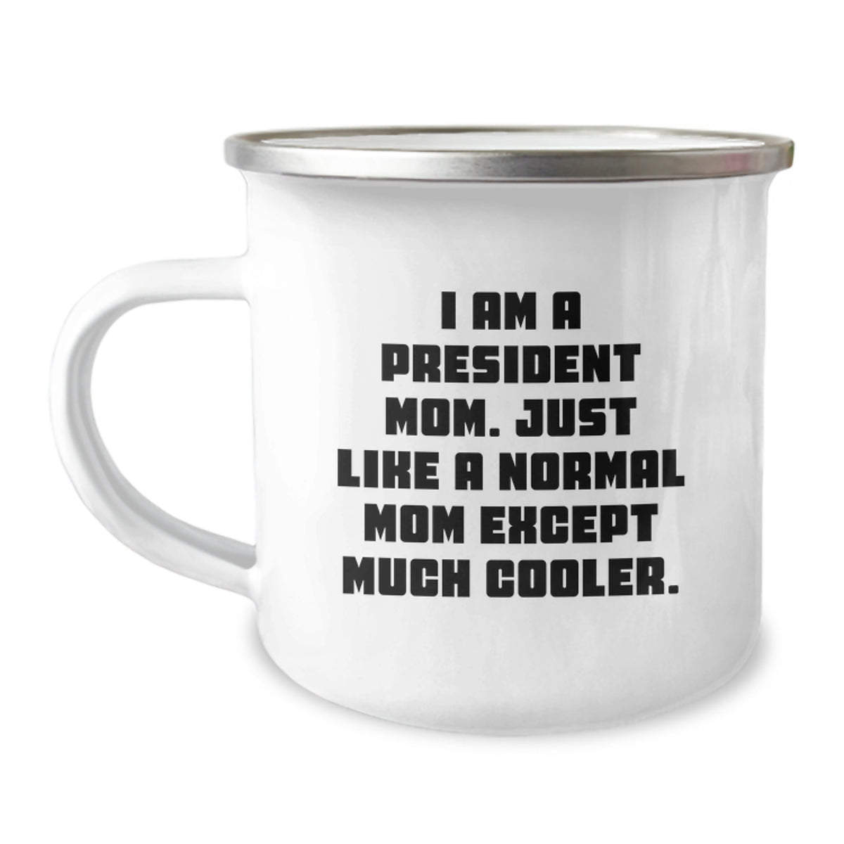 President Keepsake Camping Mug for Him Birthday Gift - Image 1