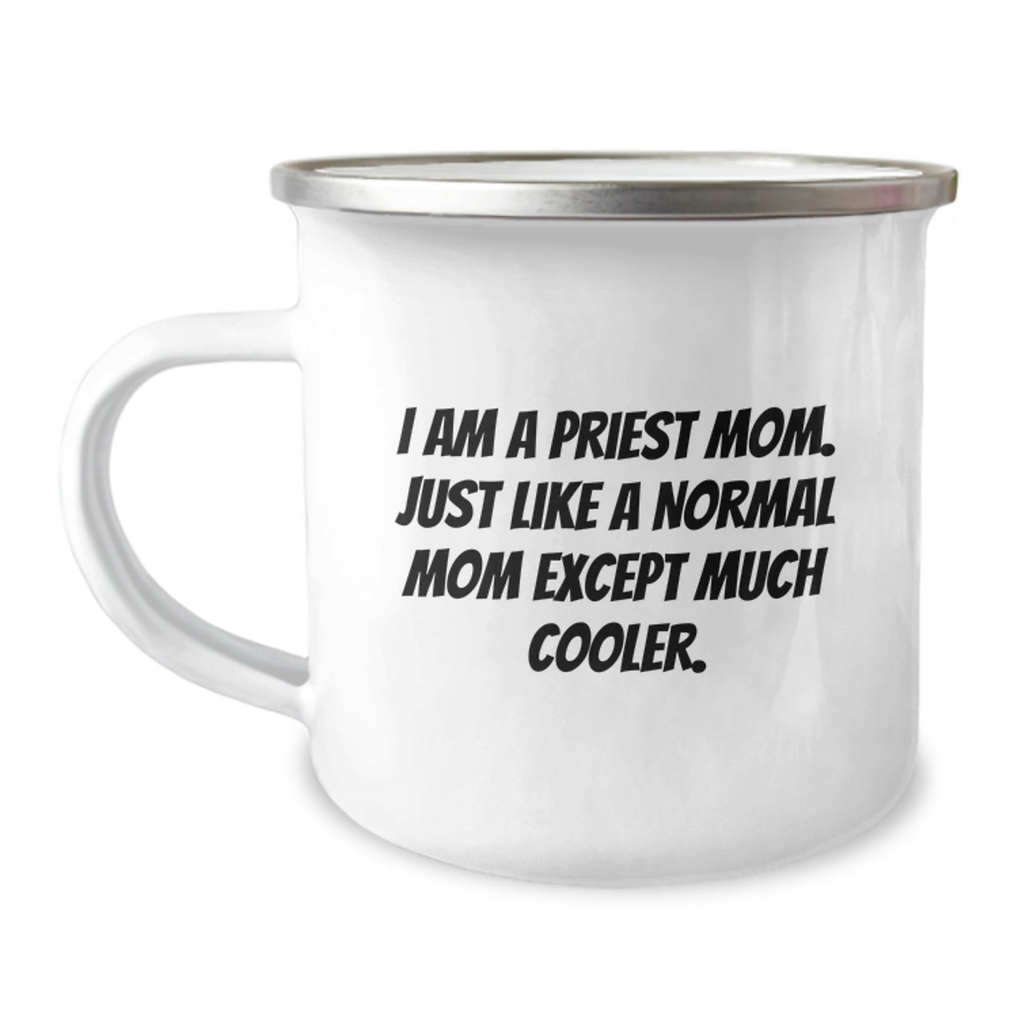 Priest Keepsake Camping Mug for Him Birthday Gift - Image 1