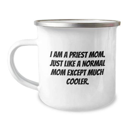 Priest Keepsake Camping Mug for Him Birthday Gift - Image 1