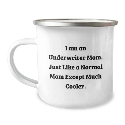 Underwriter Keepsake Camping Mug for Him Birthday Gift Mom Fun Adventure - Image 1