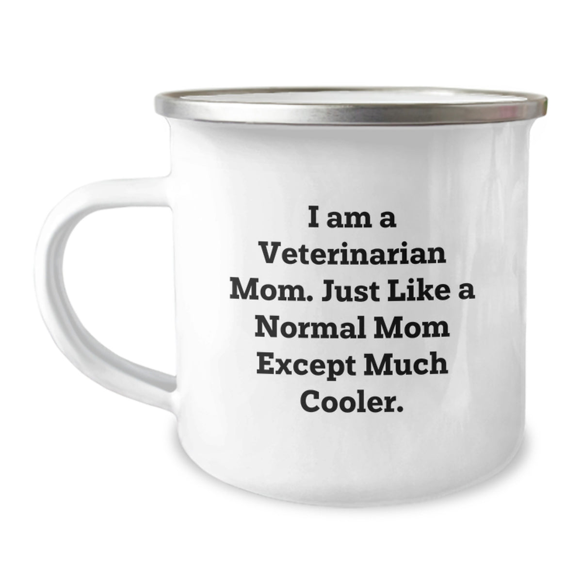Veterinarian Keepsake Camping Mug for Him Birthday Gift With Quote - Image 1