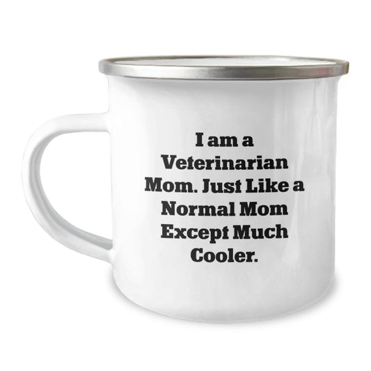 Birthday Gift Veterinarian Camping Mug Present for Her - Image 1
