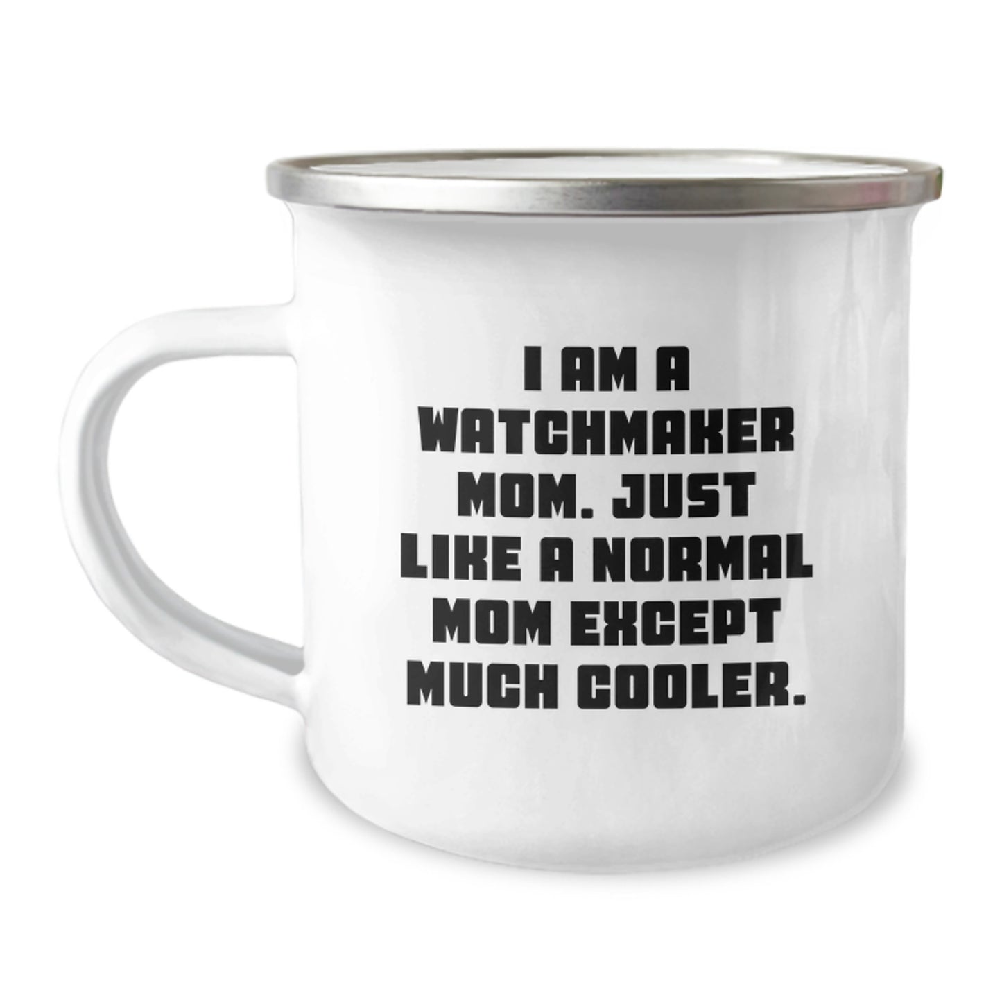 Watchmaker Keepsake Camping Mug Birthday Gift for Him - Image 1