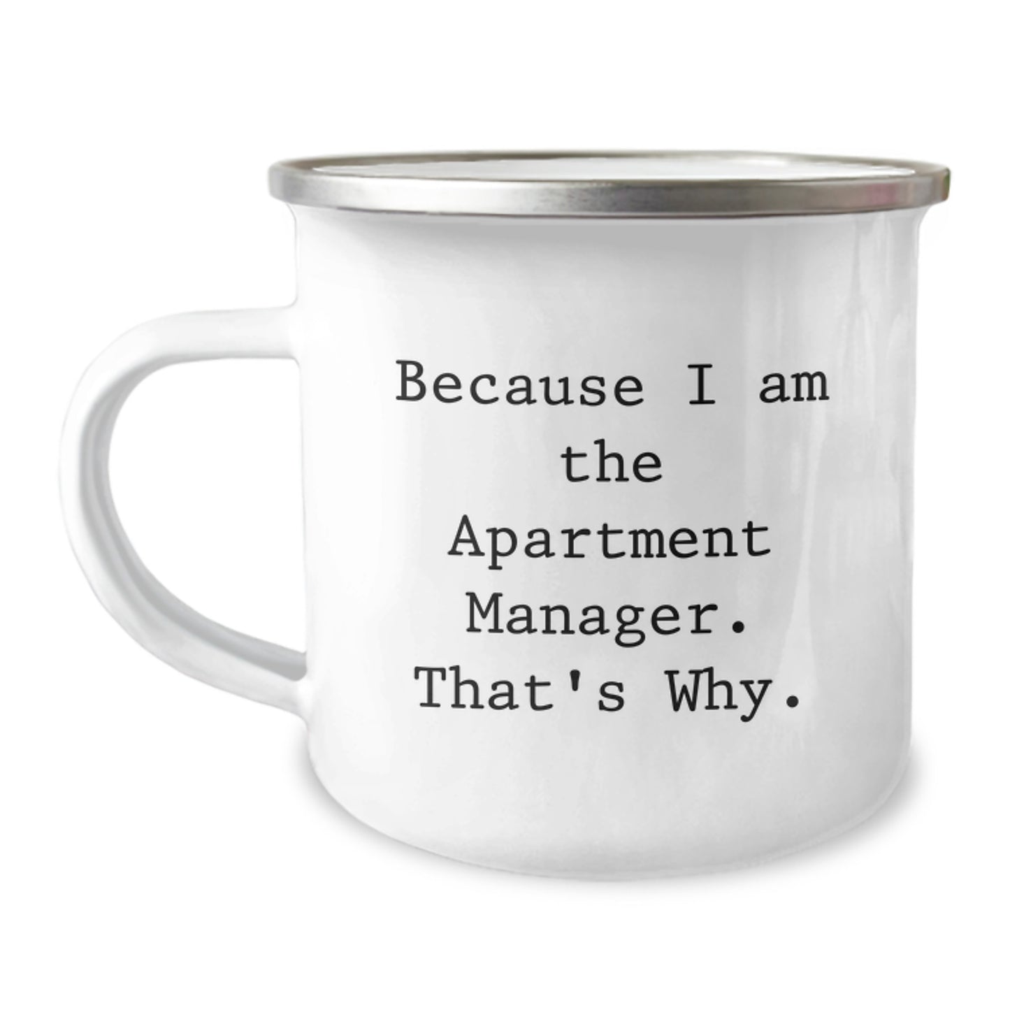 Apartment Manager Premium Keepsake Camping Mug for Him Birthday Gift - Image 1