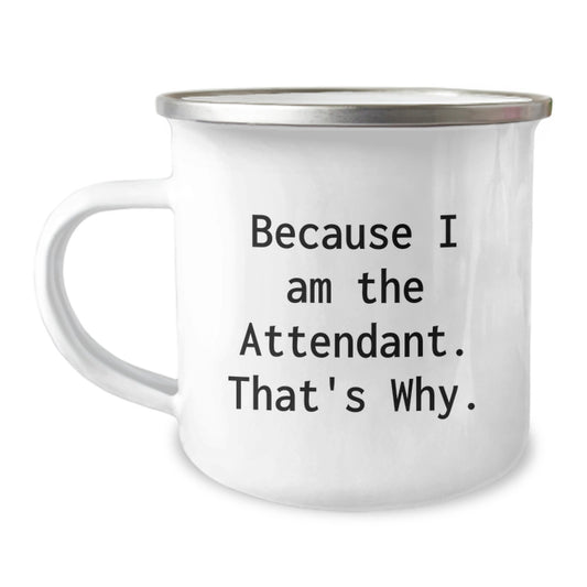 Birthday Gift for Her Attendant Camping Mug Present Ultimate Surprise - Image 1