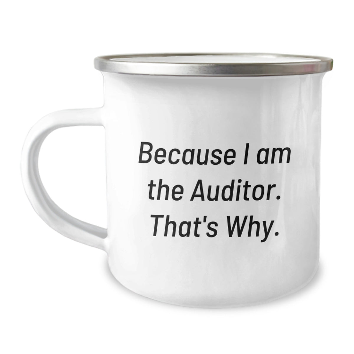Auditor Camping Mug Novelty Birthday Humor Fun Gift for Friends - Image 1