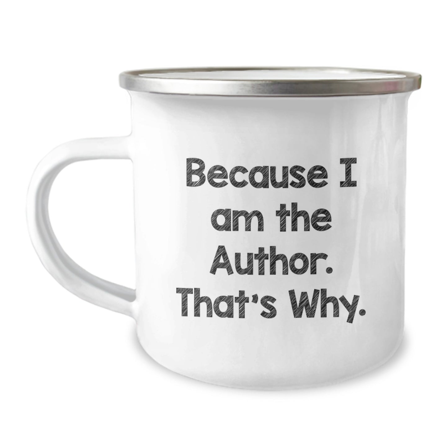 Author Keepsake Camping Mug for Him Birthday Gift - Image 1