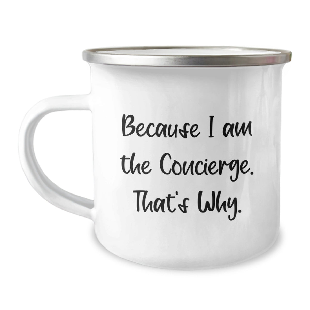 Concierge Camping Mug Keepsake Birthday Gift for Him - Image 1