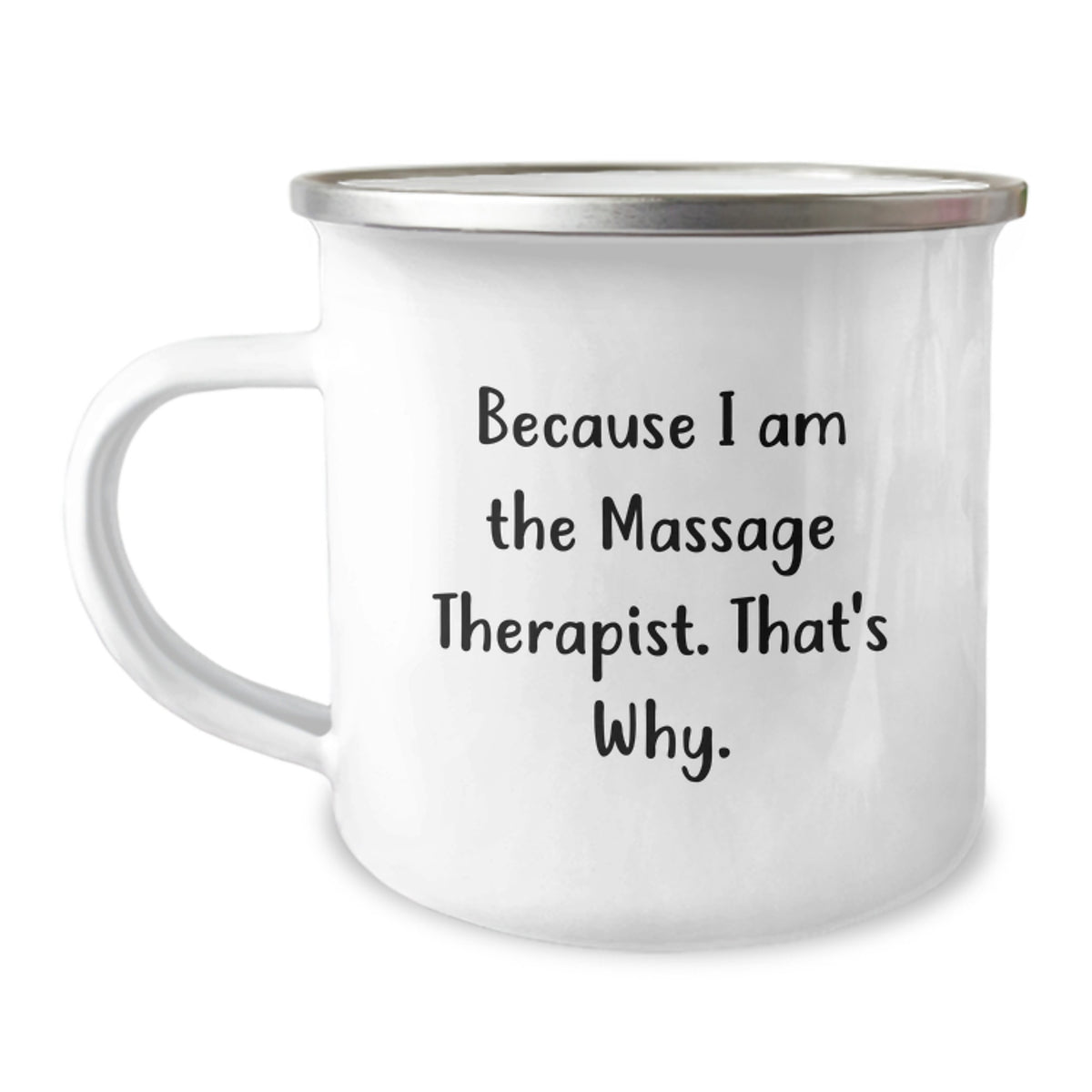 Massage Therapist Premium Keepsake Camping Mug for Him Birthday Gift - Image 1
