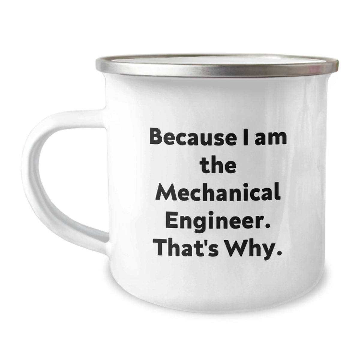 Mechanical Engineer Keepsake Camping Mug for Him Birthday Gift Stainless - Image 1