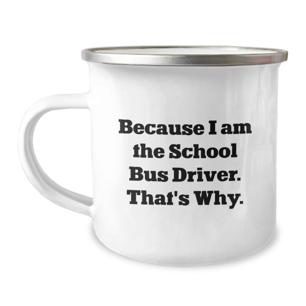 School Bus Driver Keepsake Gift for Him - Because I Am The School Bus - Image 1