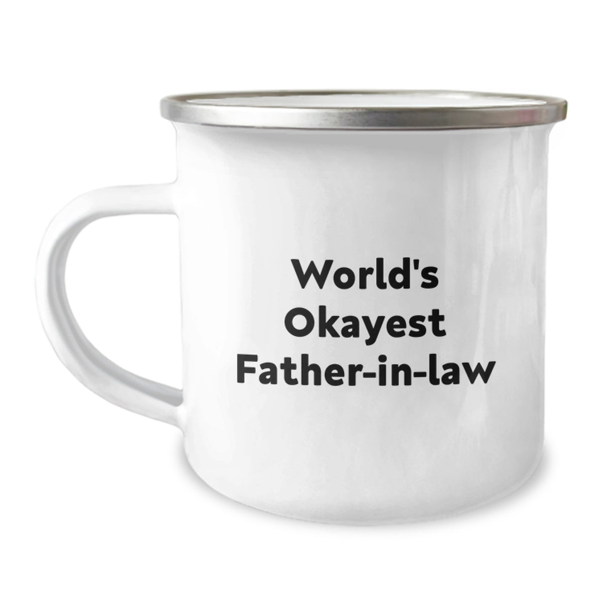 Father-in-Law Christmas Gift World's Okayest Father-in-Law Keepsake - Image 1