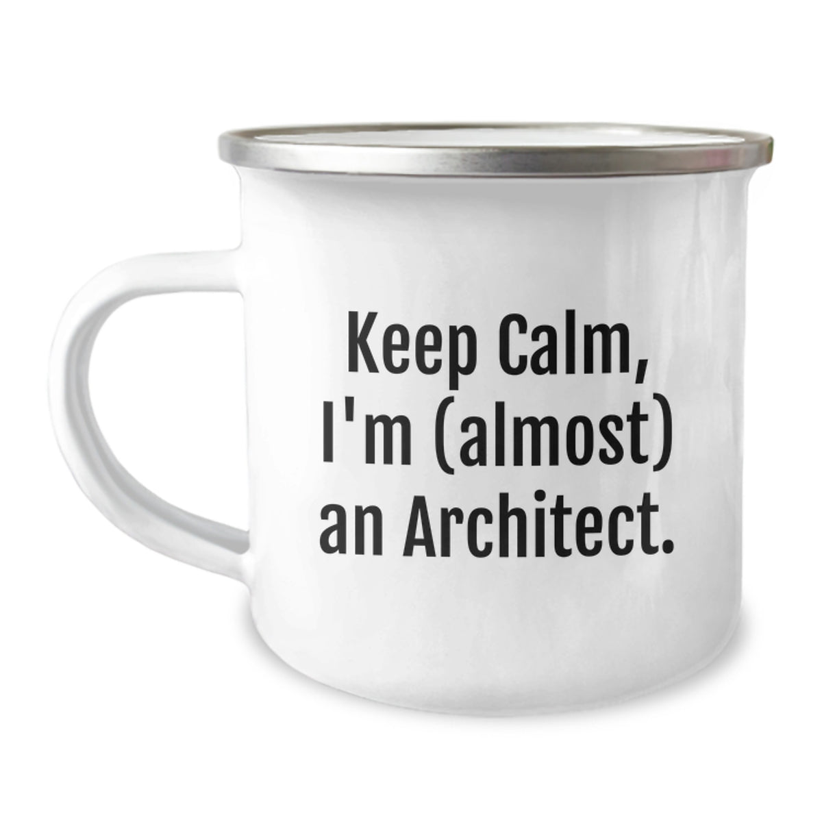 Architect Gift for Him - Keep Calm, I'm (Almost) An Architect Keepsake - Image 1