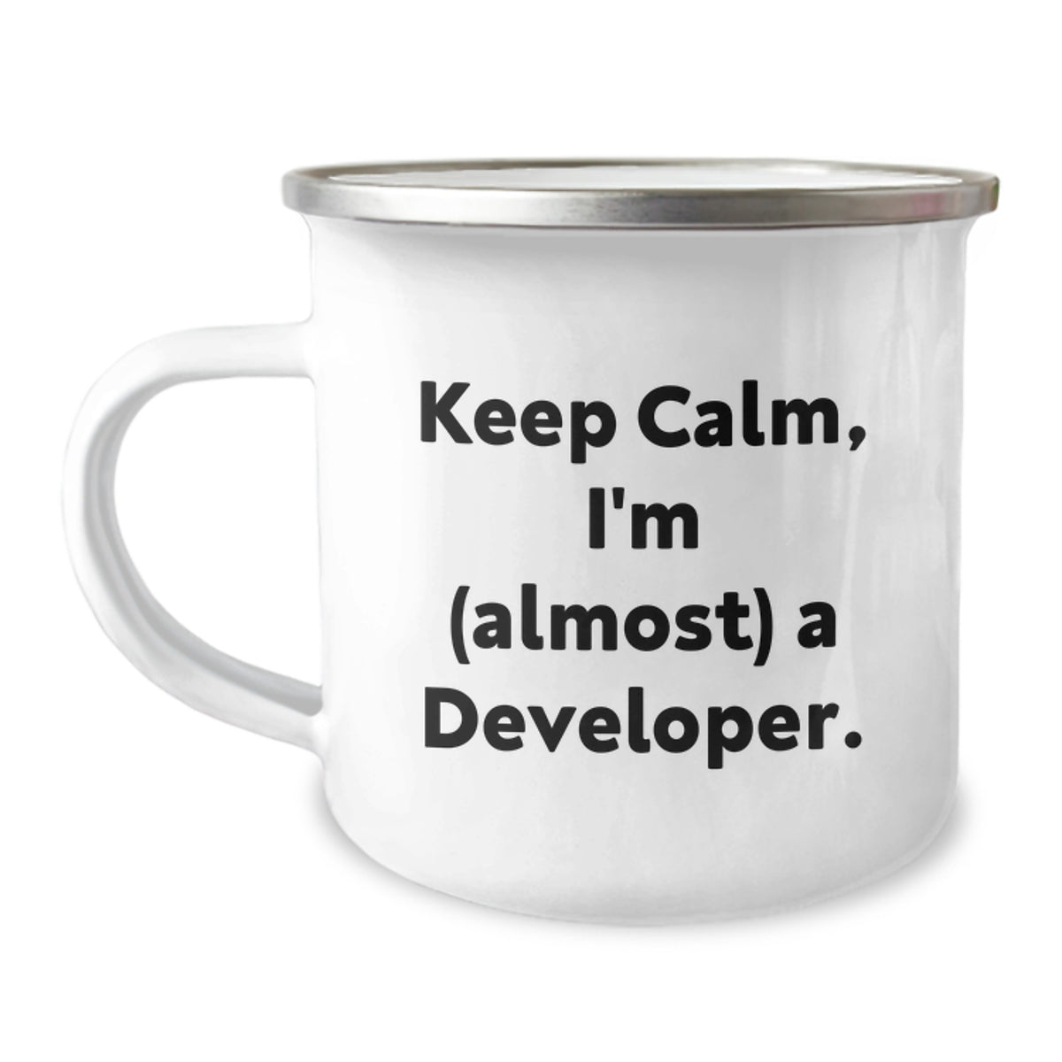 Christmas Gift for Him Keep Calm Present for A Developer's Humor - Image 1