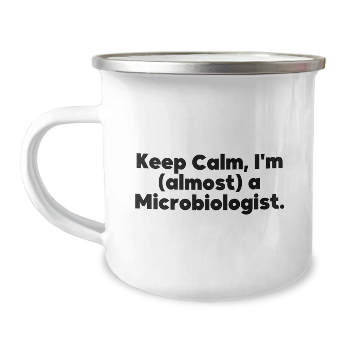 Microbiologist Gift for Him - Keep Calm, I'm (Almost) A Microbiologist - Image 1