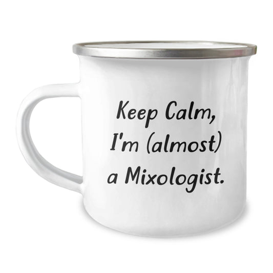 Christmas Gift for Her - Keep Calm, I'm (Almost) A Mixologist Present - Image 1