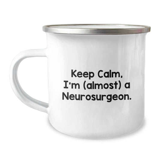 Neurosurgeon Gift for Him - Keep Calm, I'm (Almost) A Neurosurgeon - Image 1