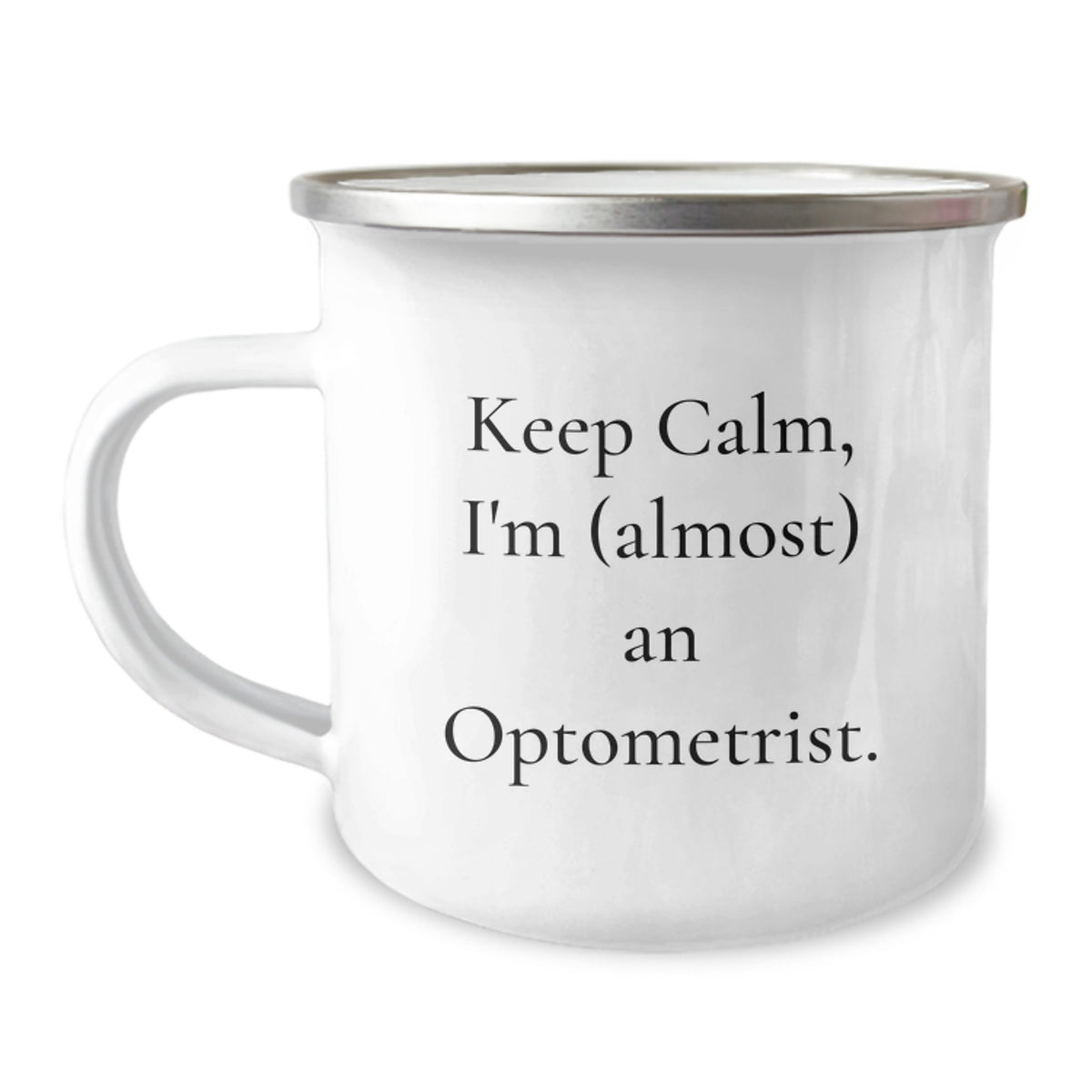 Christmas Gift for Her Keep Calm, I'm (Almost) An Optometrist Present - Image 1