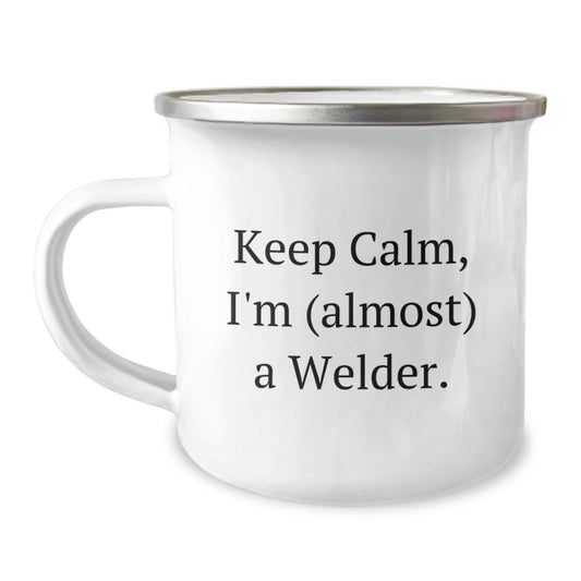 Christmas Gift for Her - Keep Calm Welder Present - Image 1