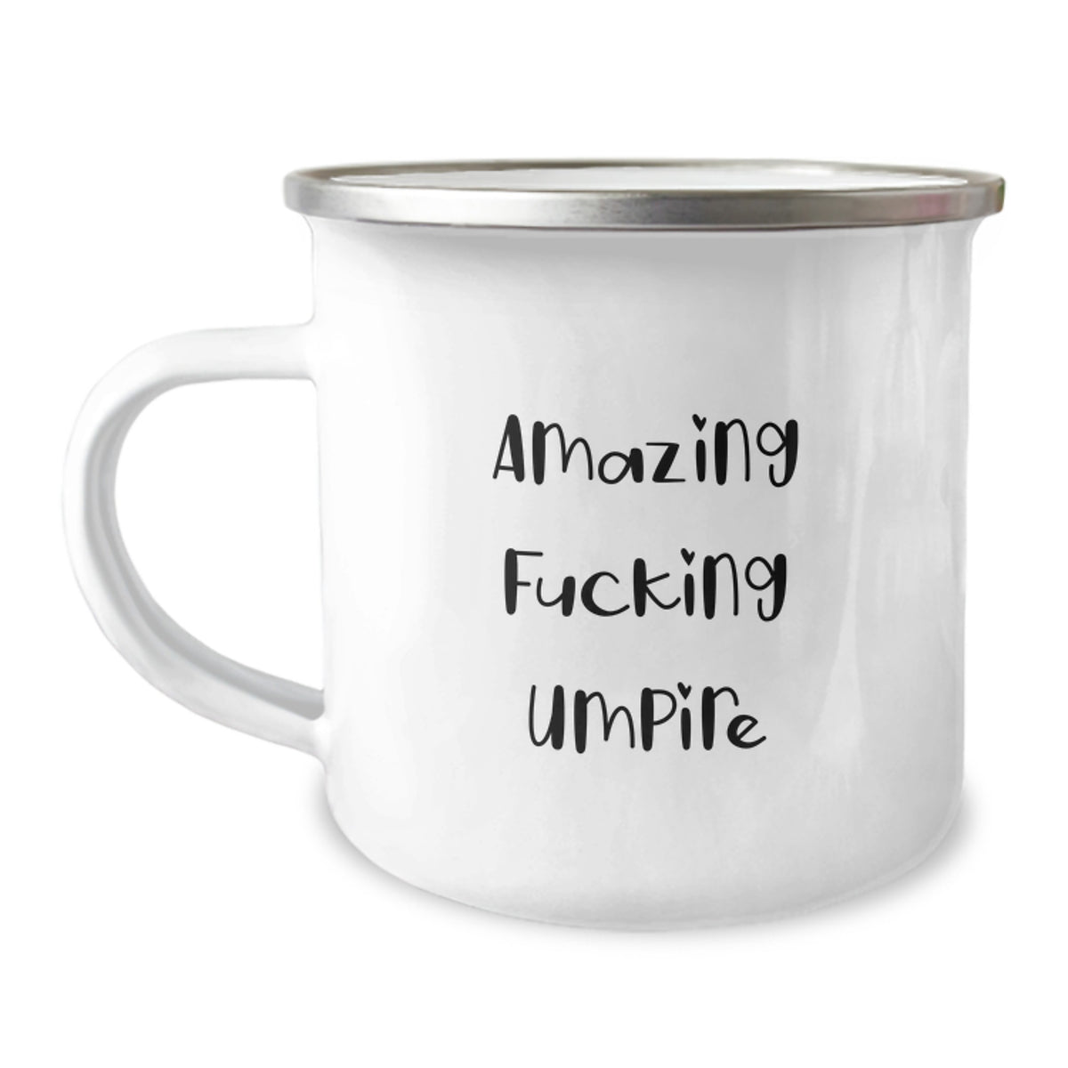 Bold Camping Mug Gift for Friends - Amazing Fucking Umpire Novelty - Image 1