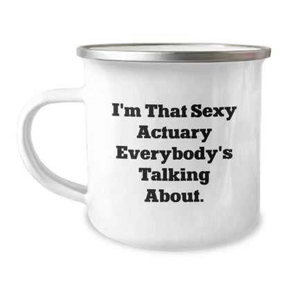 Christmas Gift for Her - Sexy Actuary Present with Motivational Quote - Image 1