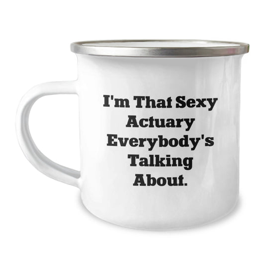 Christmas Gift for Her - Sexy Actuary Present with Motivational Quote - Image 1