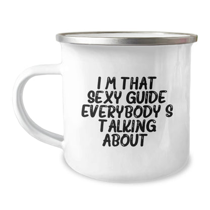 Christmas Gift for Her - Playful Guide Camping Mug Present - Image 1