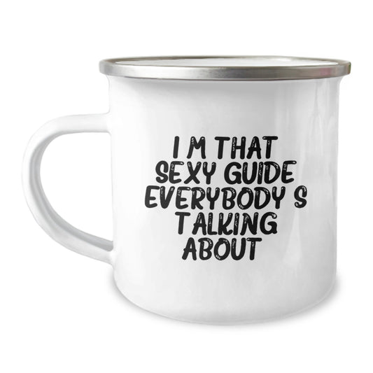 Christmas Gift for Her - Playful Guide Camping Mug Present - Image 1
